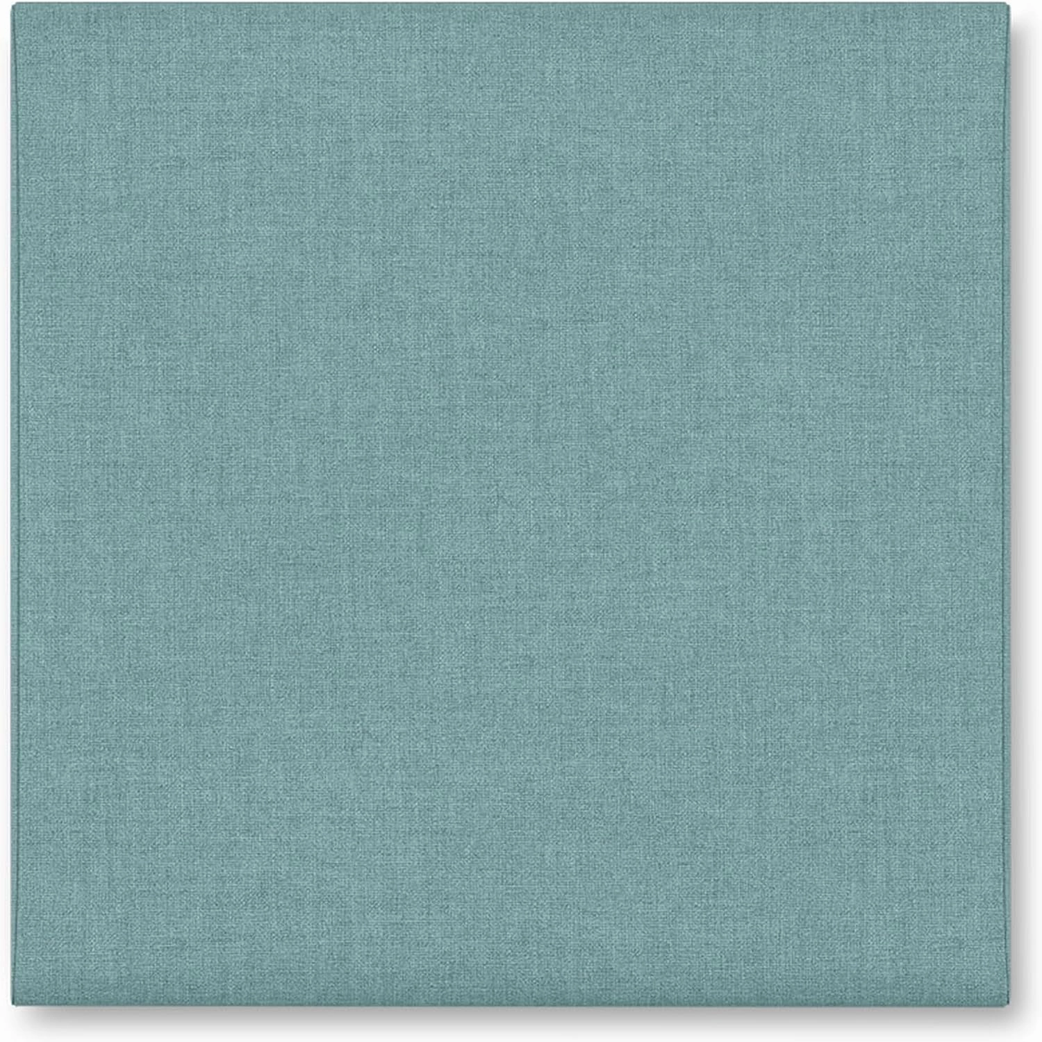 Jaxx Panelist Modern Padded Headboard- Wall Mounted Panel (22.5" x 22.5") - Microvelvet Surf Turquoise