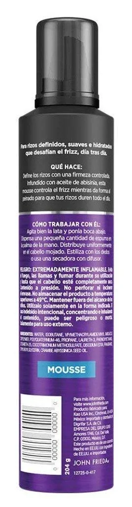 John Frieda Mousse Curl Reviver 7.2 Ounce (213ml) (6 Pack)
