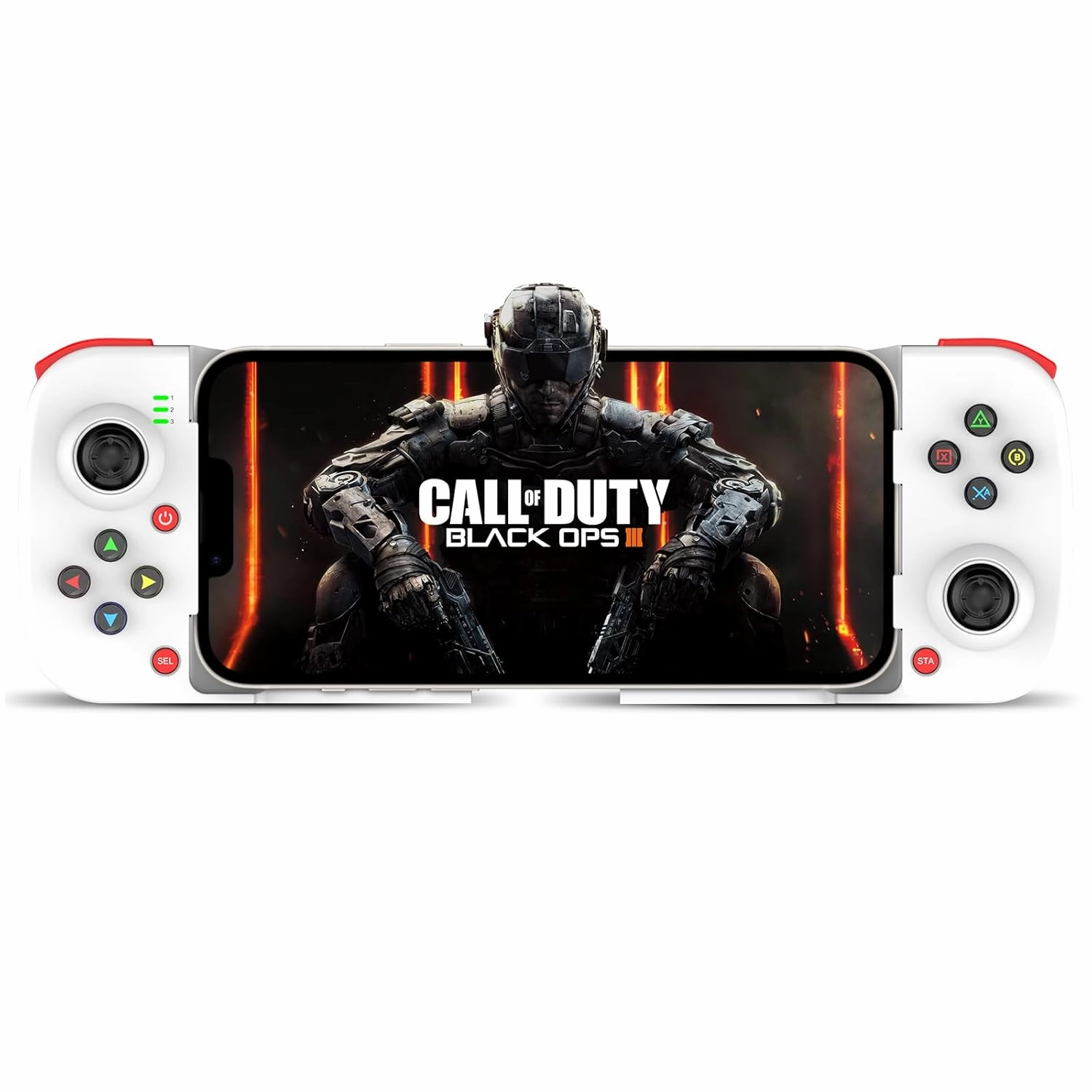 Joso Phone Controller for iPhone/Android Support Phone Case, Mobile Gaming Controller with Ergonomic Design - Wireless Gamepad for Cloud Gaming & PS Remote Play