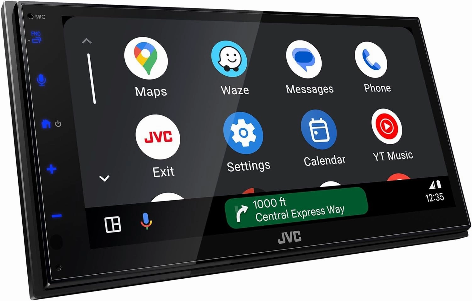 JVC KW-M695BW 6.8" Capacitive Touchscreen Car Stereo – Wireless Apple CarPlay & Android Auto, Bluetooth, iDatalink Maestro, SiriusXM Ready