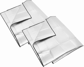KICHOUSE Lightweight Picnic Mat Outdoor Tent Mat Double-Sided Aluminum Foil Pad Ideal for Camping Hiking