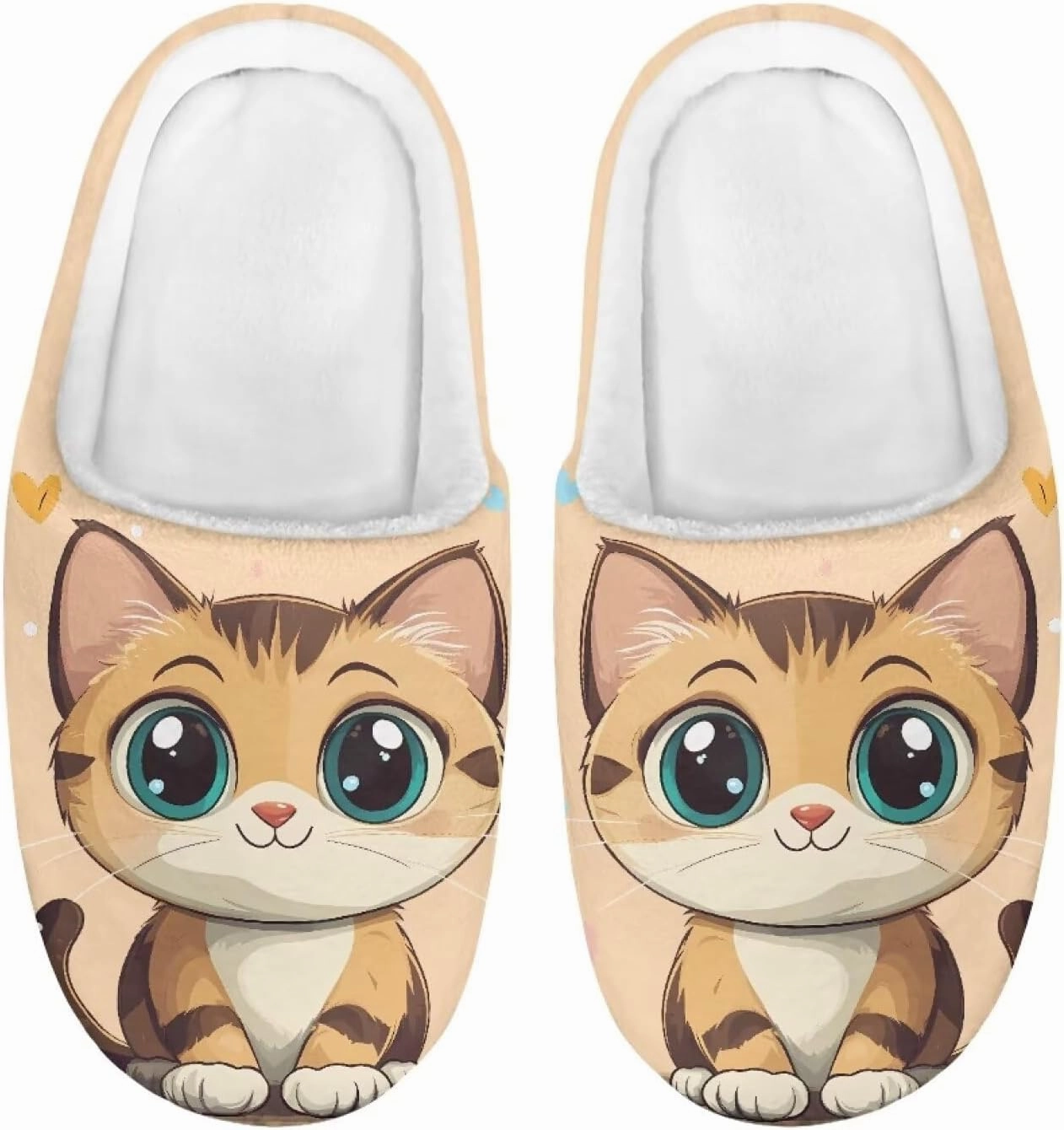 Kids Cotton Slippers Winter Warm Soft Indoor Plush Slippers Breathable Non Slip Flannel Fuzzy House Shoes for Little Boys Girls US 9-15