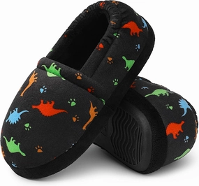 Kids Slippers Boys House shoes Anti Skid Bedroom Dinosaur