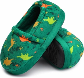 Kids Slippers Boys House shoes Anti Skid Bedroom Dinosaur