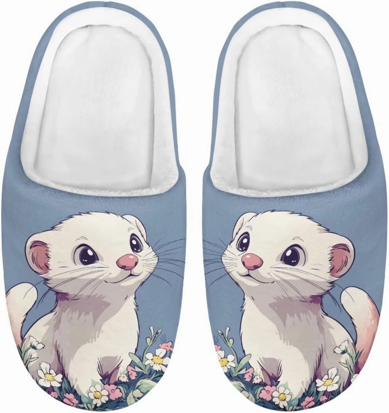 Kids Winter Slippers for Boys Girls Soft Plush Warm Slippers Indoor Non Slip Flannel Fuzzy House Cotton Shoes US 9-15