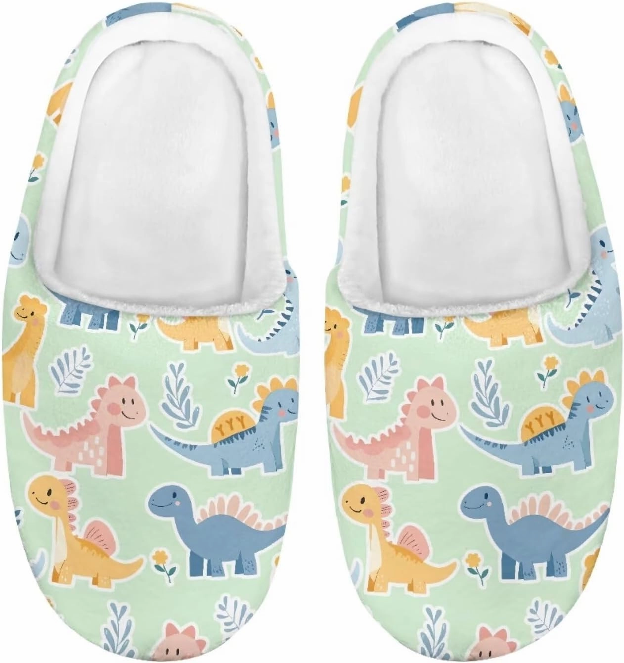Kids Winter Slippers for Boys Girls Soft Plush Warm Slippers Indoor Non Slip Flannel Fuzzy House Cotton Shoes US 9-15