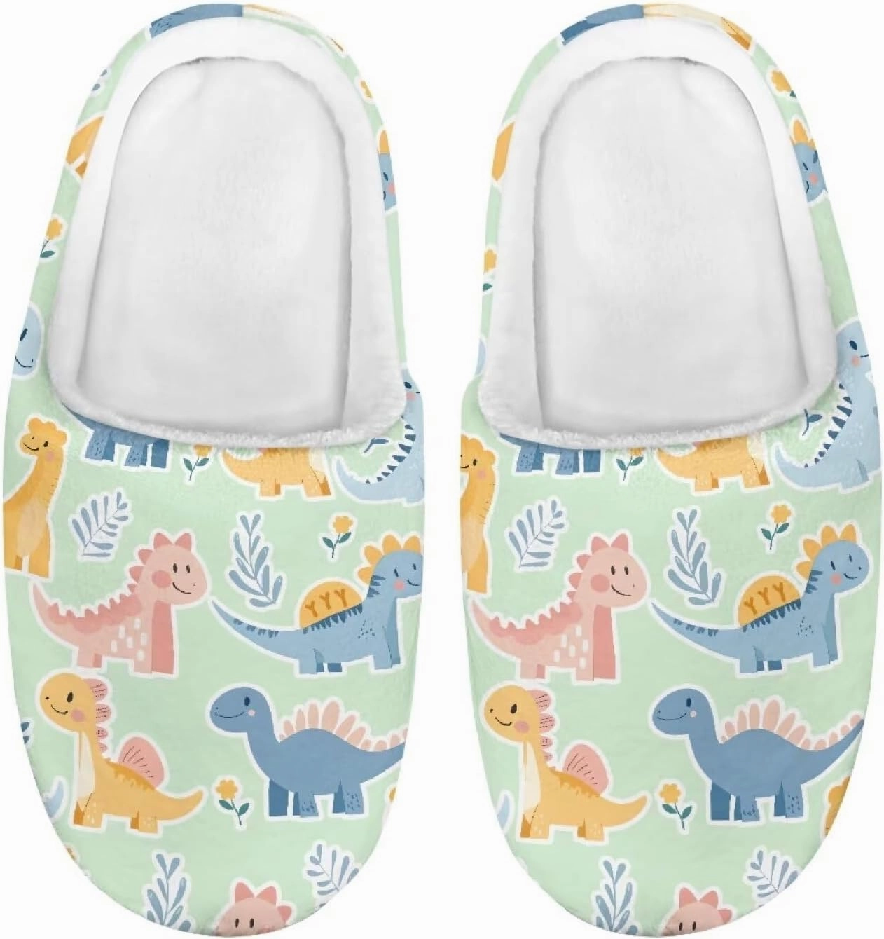 Kids Winter Slippers for Boys Girls Soft Plush Warm Slippers Indoor Non Slip Flannel Fuzzy House Cotton Shoes US 9-15