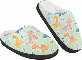 Kids Winter Slippers for Boys Girls Soft Plush Warm Slippers Indoor Non Slip Flannel Fuzzy House Cotton Shoes US 9-15