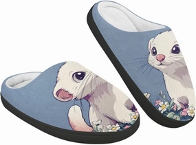 Kids Winter Slippers for Boys Girls Soft Plush Warm Slippers Indoor Non Slip Flannel Fuzzy House Cotton Shoes US 9-15