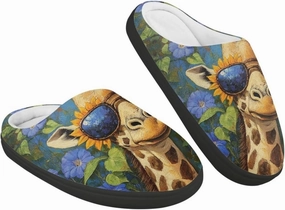 Kids Winter Slippers for Boys Girls Soft Plush Warm Slippers Indoor Non Slip Flannel Fuzzy House Cotton Shoes US 9-15
