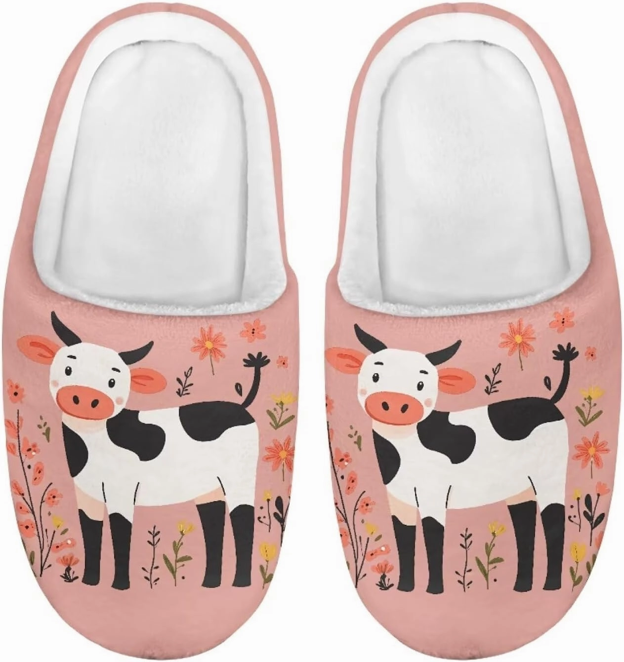 Kids Winter Slippers for Boys Girls Soft Plush Warm Slippers Indoor Non Slip Flannel Fuzzy House Cotton Shoes US 9-15