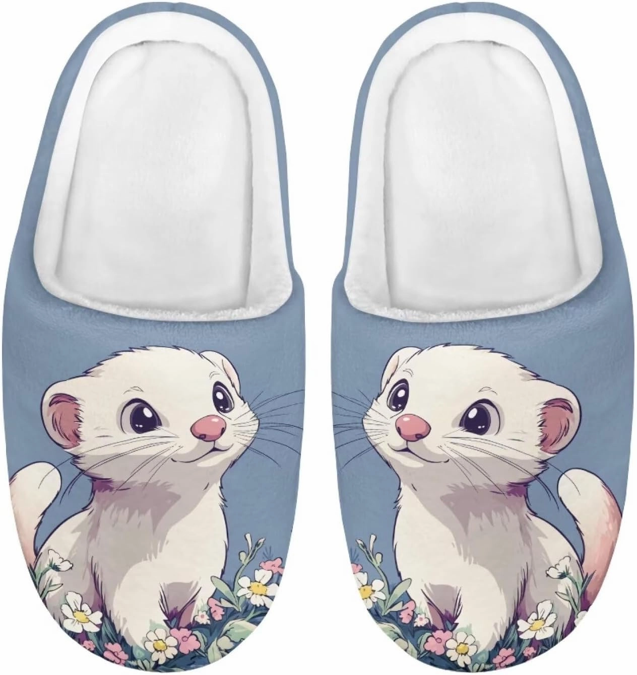 Kids Winter Slippers for Boys Girls Soft Plush Warm Slippers Indoor Non Slip Flannel Fuzzy House Cotton Shoes US 9-15