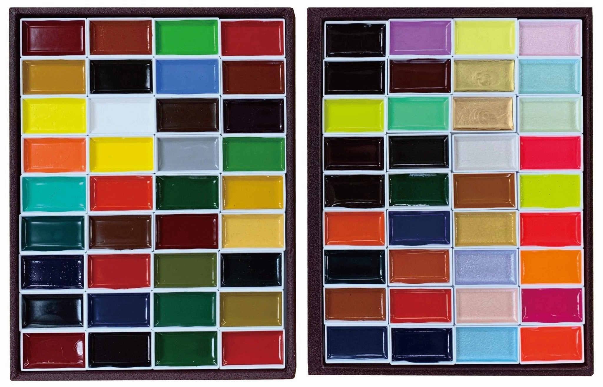 Kissho Japanese Painting Watercolor Set Premium 72 Colors