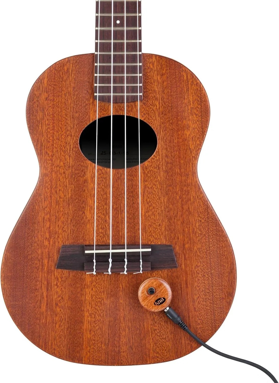 KNA UP-2 Universal Stick-On Piezo Pickup – Natural Acoustic Tone for Guitar, Uke, Drums, Percussion, Volume Control, No-Battery, No-Mod Installation, Compatible with Nearly All Acoustic Instruments