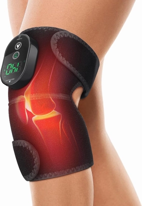 Knee Heating Pad with Heat,3 in 1 Portable Cordless Heating Pad for Knee Relax,Heated Knee Brace Wrap for Women Men