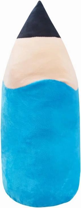 Large Creative Cute Pencil Plush Pillow Cushion, Men and Women Birthday Gifts. Blue-20 Inch