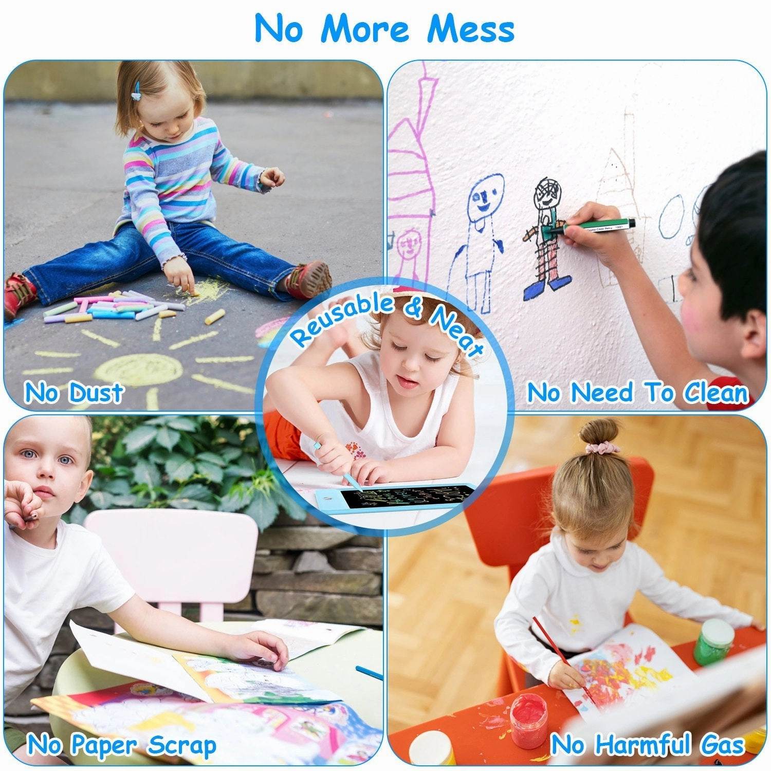LCD Writing Tablet Electronic Colorful Graphic Doodle Board