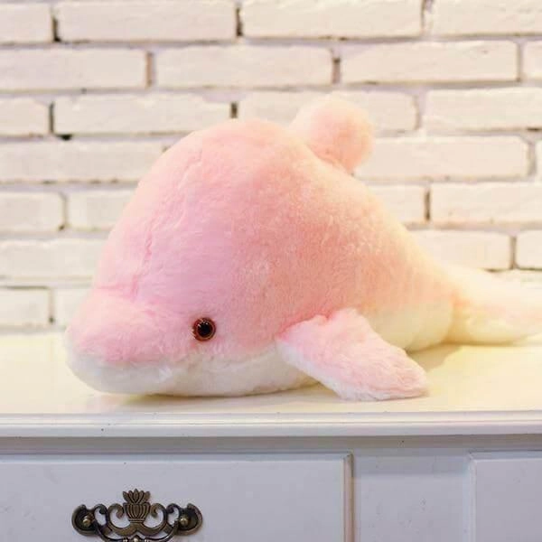 Light-up Plush Dolphin - Creative Stuffed Animal Toy