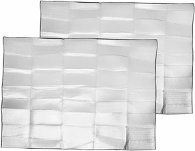 Lightweight Camping Mat Double-Sided Aluminum Foil Pad for Family Picnic