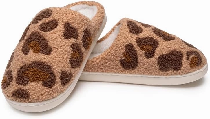 Living Royal Plush Slippers, Cozy Non-Slip Rubber Sole, Soft 100% Polyester, Silly Funny Comfortable Fuzzy Design