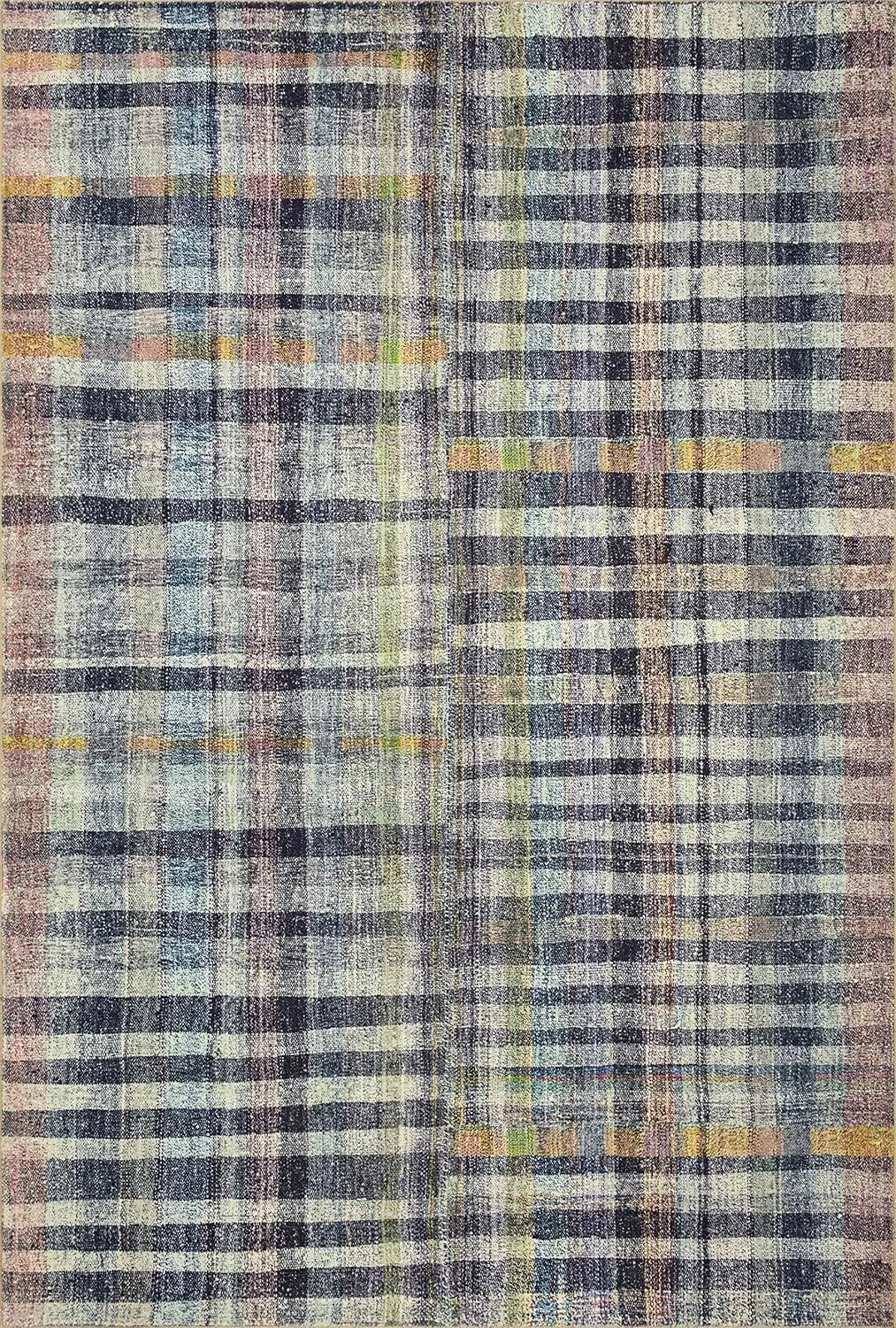 Loloi Chris Loves Julia Humphrey Collection HUM-04 Plum/Multi 2'-3'' x 7'-6'', .38" Pile Height, Runner Rug feat. CloudPile