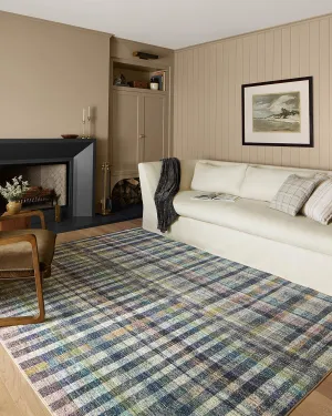 Loloi Chris Loves Julia Humphrey Collection HUM-04 Plum/Multi 2'-3'' x 7'-6'', .38" Pile Height, Runner Rug feat. CloudPile