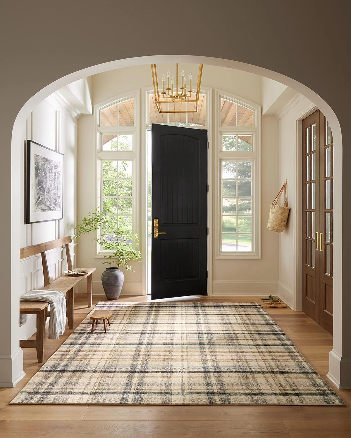 Loloi Chris Loves Julia Humphrey Collection HUM-02 Ivory/Multi 2'-3'' x 11'-6'', .38" Pile Height, Runner Rug feat. CloudPile