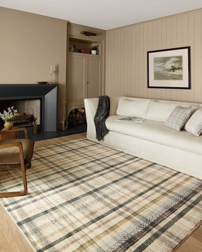 Loloi Chris Loves Julia Humphrey Collection HUM-02 Ivory/Multi 2'-3'' x 7'-6'', .38" Pile Height, Runner Rug feat. CloudPile