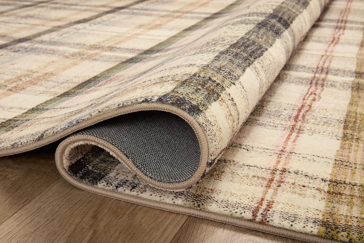 Loloi Chris Loves Julia Humphrey Collection HUM-02 Ivory/Multi 2'-3'' x 7'-6'', .38" Pile Height, Runner Rug feat. CloudPile