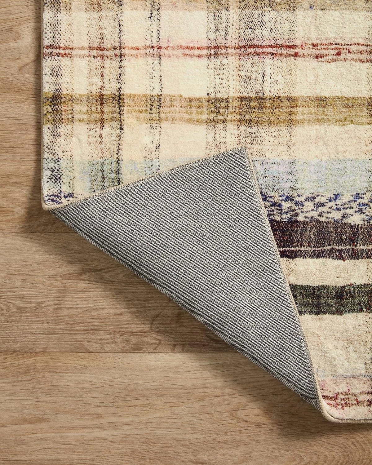 Loloi Chris Loves Julia Humphrey Collection HUM-02 Ivory/Multi 2'-3'' x 7'-6'', .38" Pile Height, Runner Rug feat. CloudPile