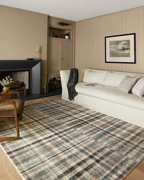 Loloi Chris Loves Julia Humphrey Collection HUM-03 Forest/Multi 2'-3'' x 7'-6'', .38" Pile Height, Runner Rug feat. CloudPile