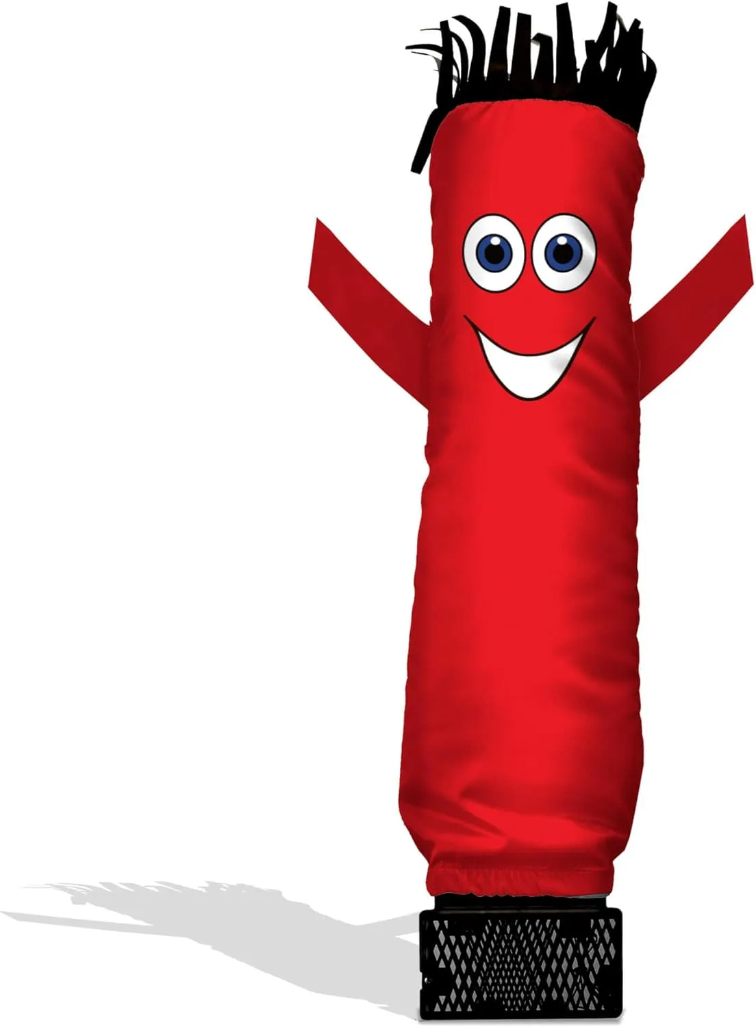 LookOurWay Air Dancers Mini Inflatable Tube Man Set - 29" Wacky Waving Inflatable Tube Guy with Blower for Desktop Advertising - Red