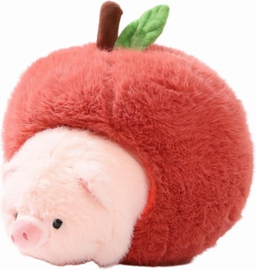 Lovely Pig Stuffed Animal Plush Pillow 9.8Inch Funny Detachable Pig Toy Soft Plushie Pillow Cute Animal Ornaments Party Decor Birthday Gift for Boys and Girls