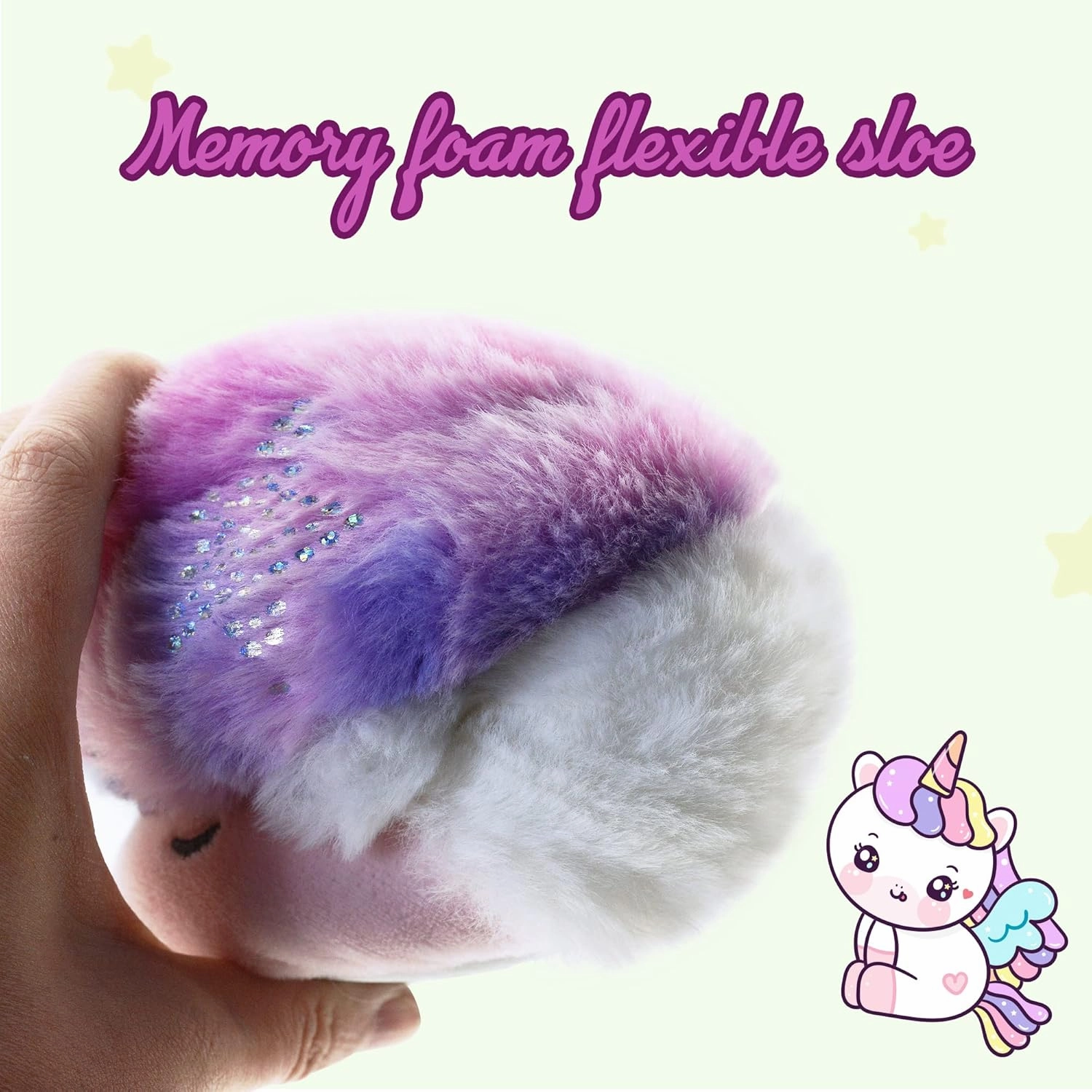 LseLom Toddler Girls Unicorn Slippers Dinosaur Boys Slippers Slip Resistant Little Kid House Shoes