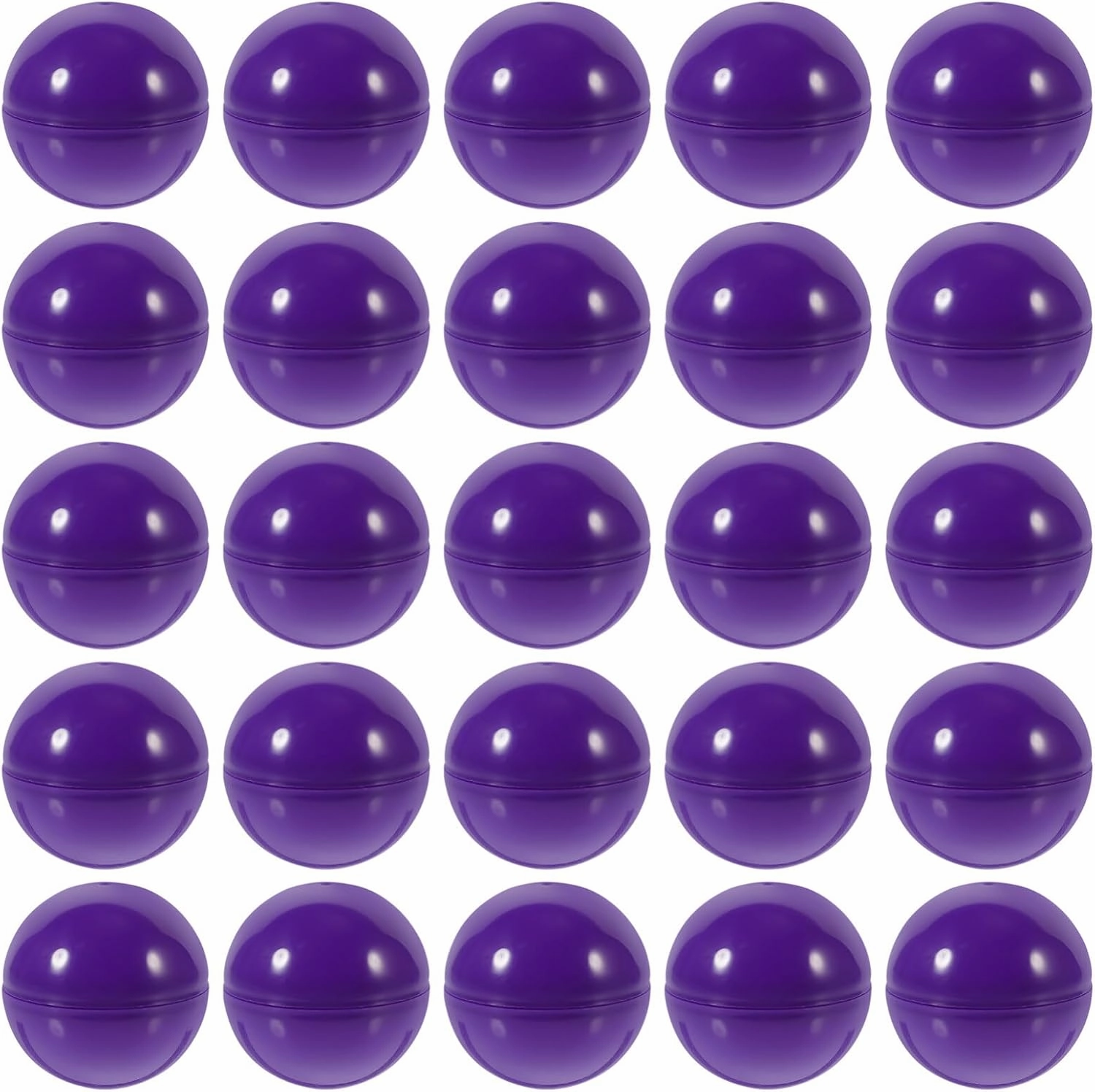 Luxshiny 50pcs Bingo Balls Lottery Balls Plastic Hollow Bingo Balls Raffle Balls Pink Lotto Ball Round Vending Machine