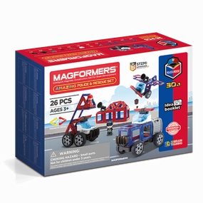 Magformers Amazing Police and Rescue Set