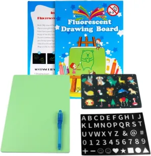Magic LED Light Drawing Pad for Kids, Spiritual Magic LED Light Drawing Pad, Carroterr Magic LED Light Drawing Pad - Release The Creativity of Children, Spiritukal Magic LED Light Drawing Pad (A3)