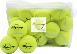 Magicorange Tennis Balls, 30 Pack Advanced Training Tennis Balls Practice Ball, Pet Dog Playing Balls,Good for Beginner Training Ball