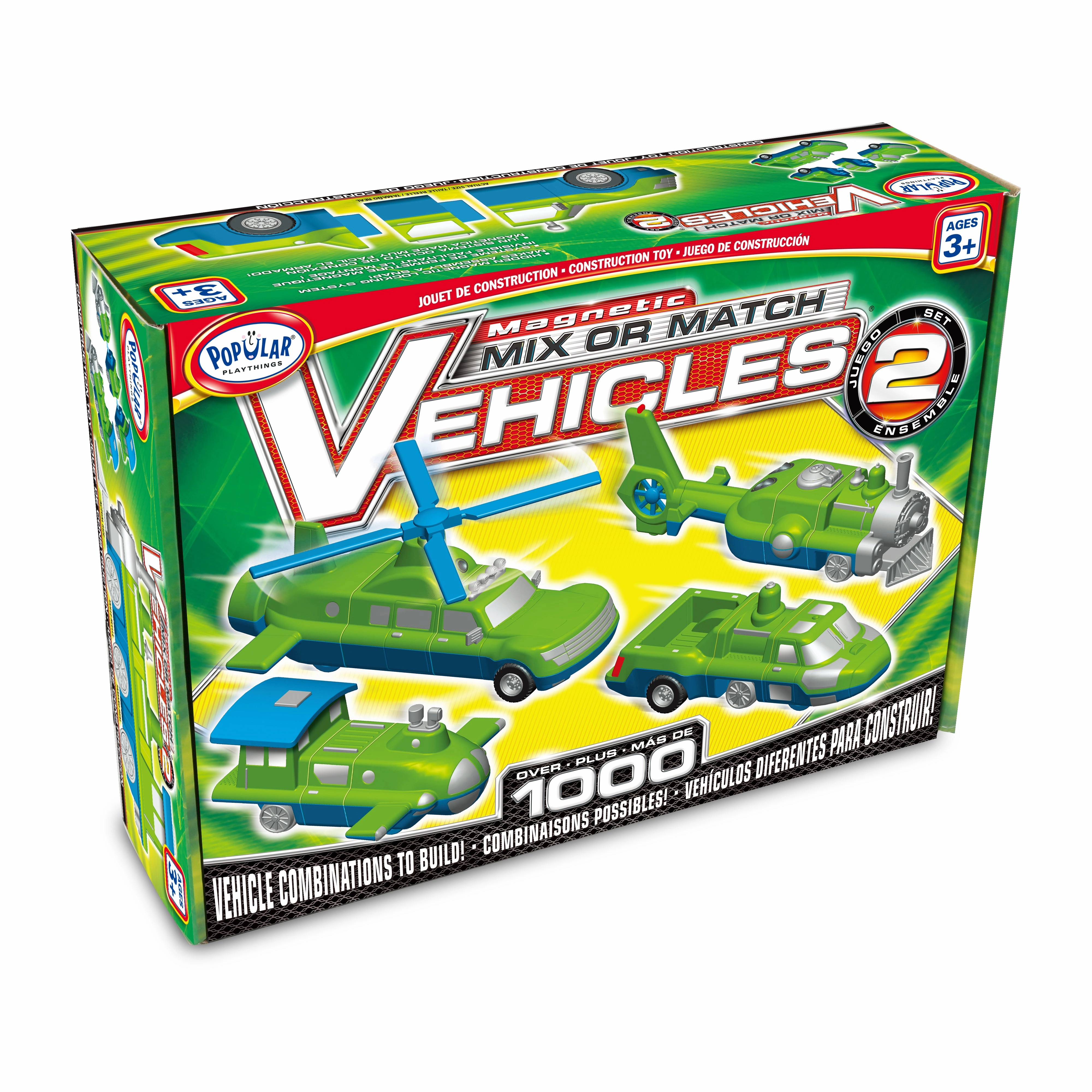 Magnetic Mix or Match Vehicles: Set #2