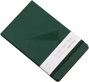Mairtini Academy Grade Brilliant Series Pure Cotton Portable Watercolor Journal 200g Watercolor Pad 24 Sheets A5(Green)