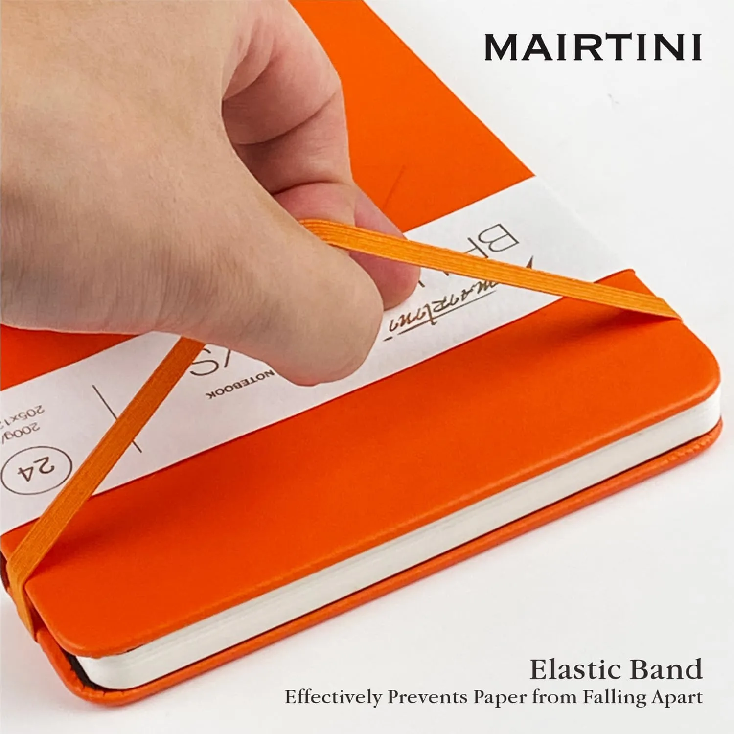 Mairtini Academy Grade Brilliant Series Pure Cotton Portable Watercolor Journal 200g Watercolor Pad 24 Sheets A5(Green)