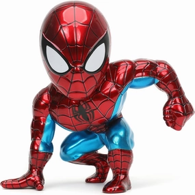 Marvel 6-Inch Spider-Man MetalFigs Diecast Collectible Figure, Toys for Kids and Adults