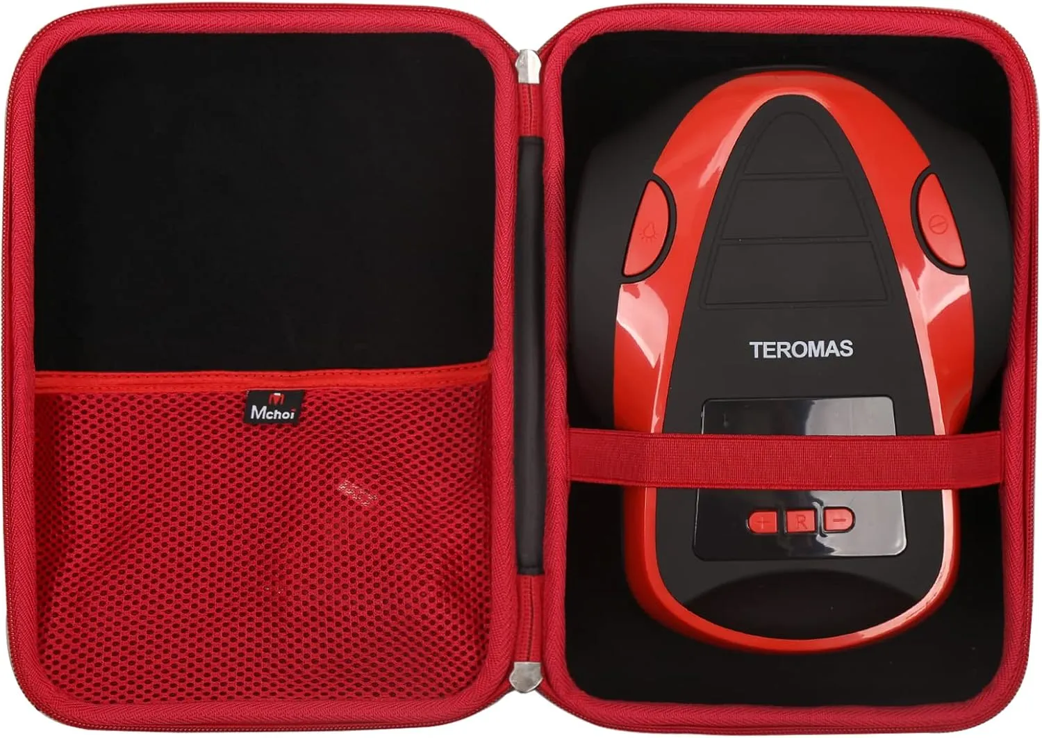 Mchoi Hard Carrying Case Suitable for TEROMAS Tire Inflator Air Compressor, Portable DC/AC Air Pump for Car Tires, Waterproof Shockproof Air Compressor Travel Protective Case, Case Only