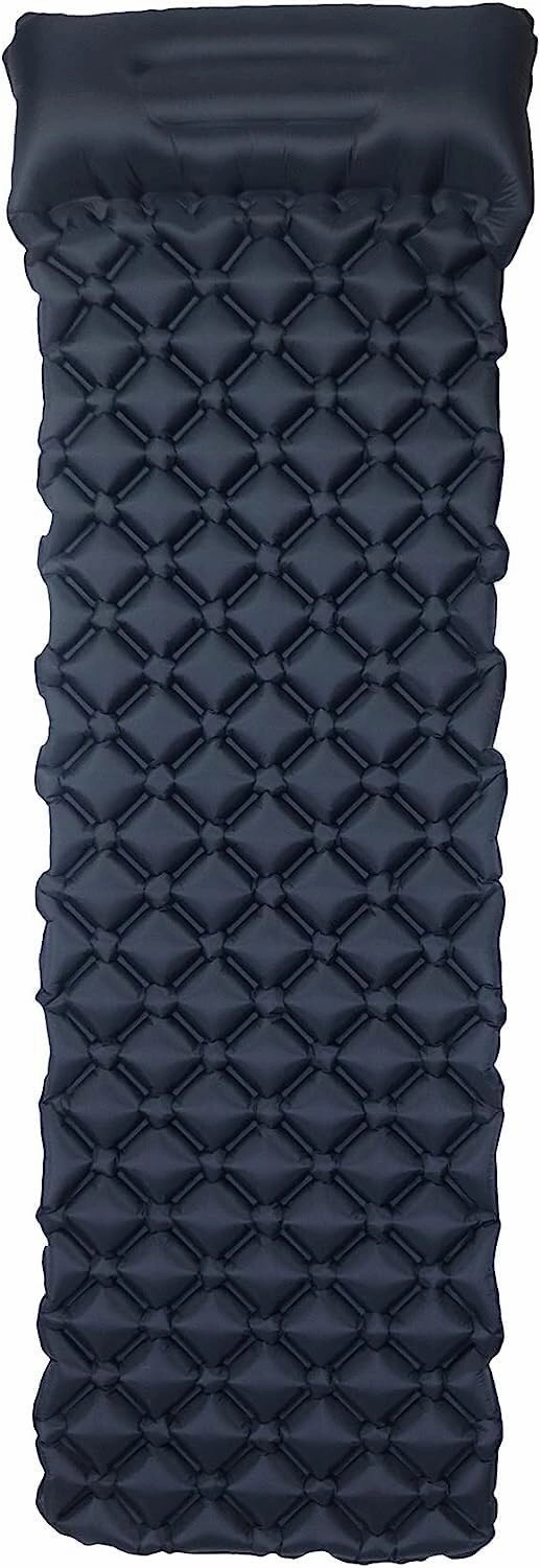 MDybf Portable Air Mattress Sleeping Pad Fast Filling Airnflatable Mattress with Pillow, Camping Sleeping Mat