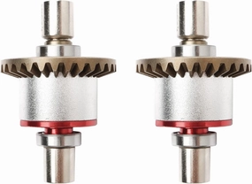 Metal Differential Upgraded Spare Parts for 1:14 144001 1:12 124019 124018 RC Car Spare Accessories(2 PCS)