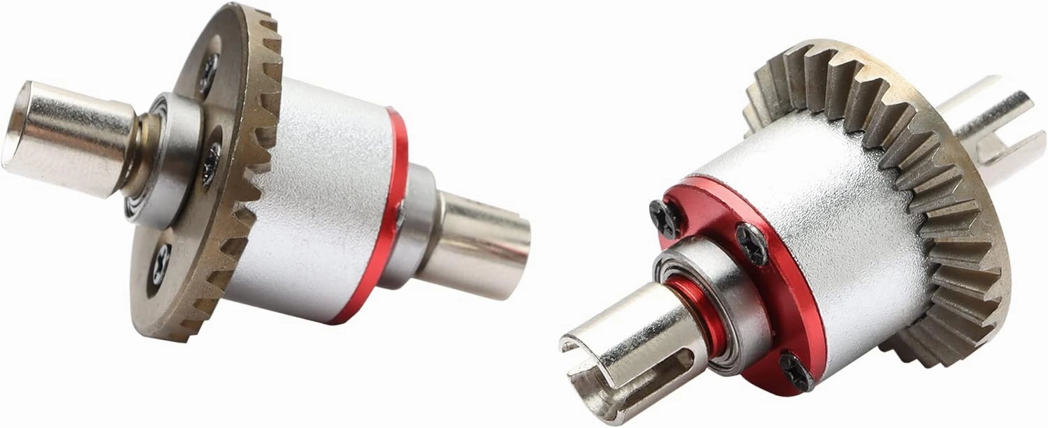 Metal Differential Upgraded Spare Parts for 1:14 144001 1:12 124019 124018 RC Car Spare Accessories(2 PCS)