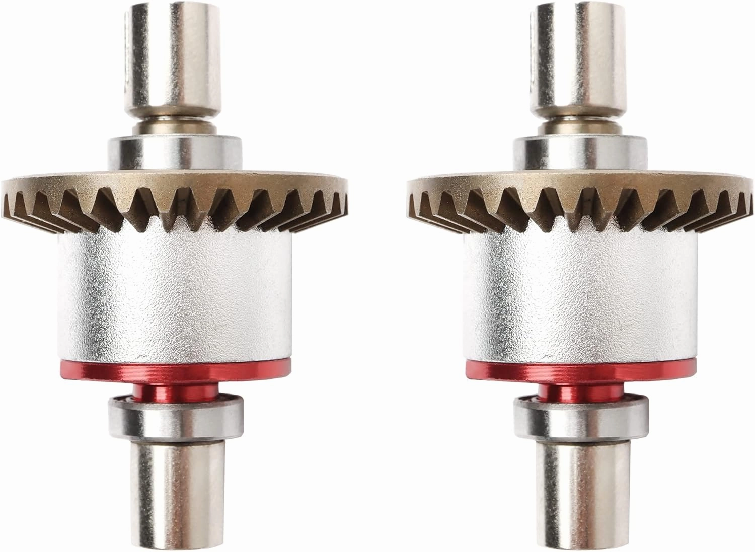 Metal Differential Upgraded Spare Parts for 1:14 144001 1:12 124019 124018 RC Car Spare Accessories(2 PCS)