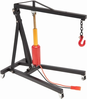 Metal Electric Engine Maintenance Bracket Engine Stand for 1/10 RC Crawler Car TRX4 Axial SCX10,Black