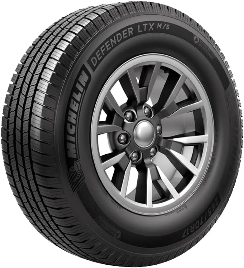 MICHELIN Defender LTX M/S All-Season Car Tire for Light Trucks, SUVs and Crossovers, 245/65R17 107T