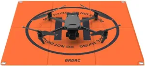 Mini Drones Landing Pad 65cm/26'' Portable Foldable Waterproof Universal Mini Aircraft Drones Landing Mat for RC Drones Helicopter Drones Accessories Fast-fold Double Sided Quadcopter Landing Pad